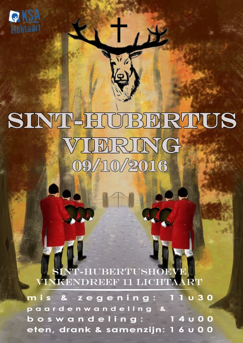 Sint-Hubertus viering